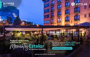 DESESTRÉSATE  30% OFF ESTELAR La Fontana Hotel Bogota